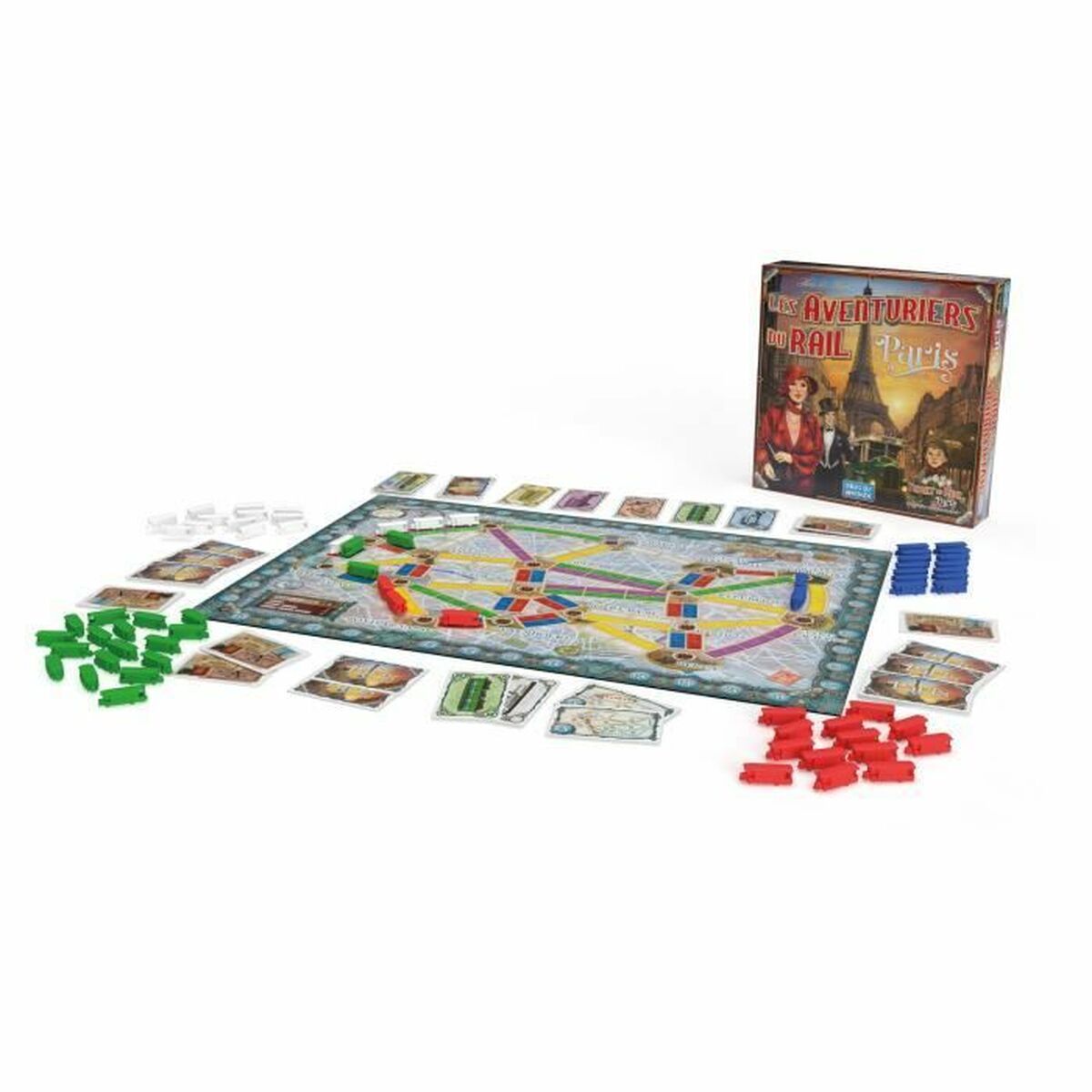 Joc de Masă Asmodee Les Aventuriers du Rail - Paris